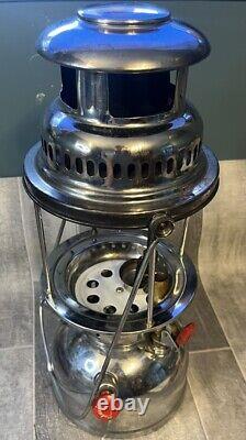 Vintage Polaris Lantern Kerosene 500 CP Pressure Steel Lamp Antique Hong Kong