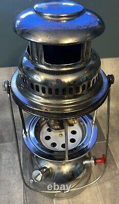 Vintage Polaris Lantern Kerosene 500 CP Pressure Steel Lamp Antique Hong Kong
