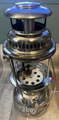 Vintage Polaris Lantern Kerosene 500 CP Pressure Steel Lamp Antique Hong Kong