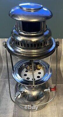 Vintage Polaris Lantern Kerosene 500 CP Pressure Steel Lamp Antique Hong Kong