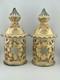 Vintage Portuguese Algarve Olaria de Almancil Pierced Ceramic Wall Lantern Alice