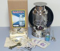 Vintage Radius 119 Lantern Military Stove Top Version Camping Rare