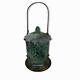 Vintage Rare Ikebana Flower Candle Lanterns Cast Iron Antique Japan
