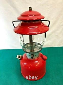 Vintage Red Coleman 200a Lantern Dated 11-71-excellent Condition