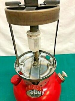 Vintage Red Coleman 200a Lantern Dated 11-71-excellent Condition
