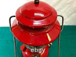 Vintage Red Coleman 200a Lantern Dated 11-71-excellent Condition