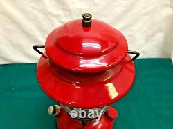 Vintage Red Coleman 200a Lantern Dated 11-71-excellent Condition