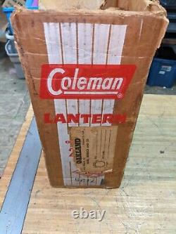 Vintage Red Coleman Lantern 200A Dated 1/59 With Box Untested