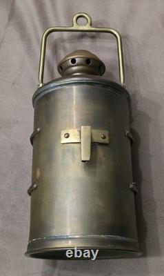 Vintage Replica Nautical Maritime Masthead Brass Oil Lantern