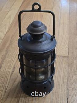 Vintage Replica Nautical Maritime Masthead Brass Oil Lantern
