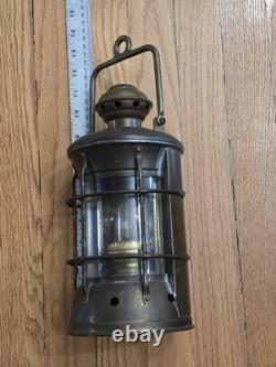 Vintage Replica Nautical Maritime Masthead Brass Oil Lantern