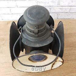 Vintage Replica Railroad Lantern Antique collectible kerosene oil Railway lamp
