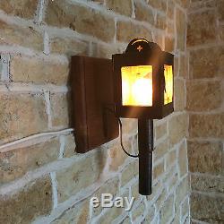 Vintage Retro Antique Sconce Wall Light French Coach Lantern Carriage