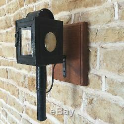 Vintage Retro Antique Sconce Wall Light French Coach Lantern Carriage