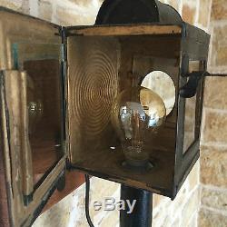 Vintage Retro Antique Sconce Wall Light French Coach Lantern Carriage