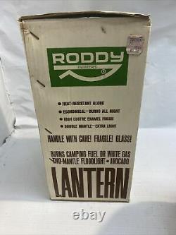 Vintage Roddy 2200 WF Double Mantle Pressure Lamp In Box. NEW UNFIRED