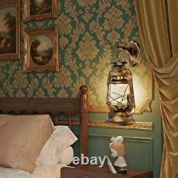 Vintage Rustic Wall Sconce Antique Lantern Lamp Bronze House Decor Light
