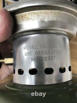 Vintage SEARS ROEBUCK Gas Lantern Model # 72243 1972 Made By Coleman 6/72