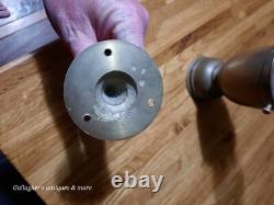 Vintage SHERWOODS Nautical Brass Weighted Gimbal Oil Lamp Birmingham England