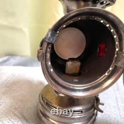 Vintage SOLAR Brass Bicycle Lantern Oil Lamp Bike Headlight Antique