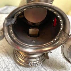 Vintage SOLAR Brass Bicycle Lantern Oil Lamp Bike Headlight Antique