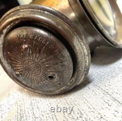 Vintage SOLAR Brass Bicycle Lantern Oil Lamp Bike Headlight Antique