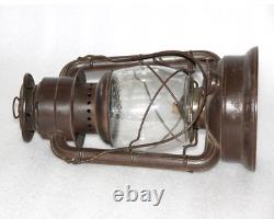 Vintage STAR Brand Nr-260 FEUERHAND Iron Kerosene Oil Lamp/ Lantern, Germany