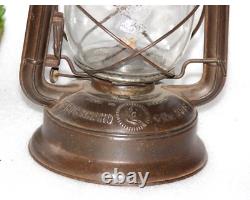 Vintage STAR Brand Nr-260 FEUERHAND Iron Kerosene Oil Lamp/ Lantern, Germany