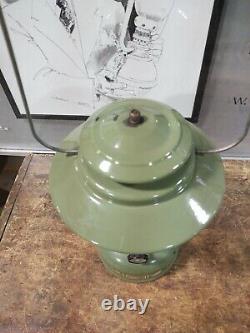 Vintage Sears Big Hat Avocado Lantern Made By Coleman Model 72243 Tested Works