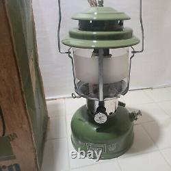 Vintage Sears Lantern Avocado Green #72325 Dated 6/75 Original Box