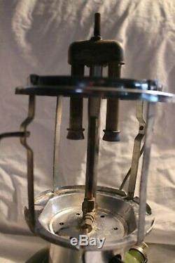 Vintage Sears Model 72325 Avocado Double Mantle Camping Lantern 2/74