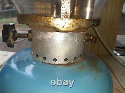 Vintage Sears camping lantern model 476.74550, like Coleman made in 9 of 1966