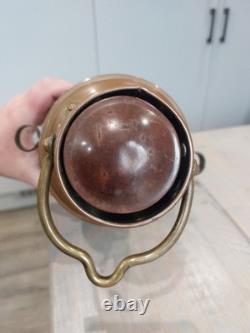 Vintage Ships Anchor Light. Copper Lantern Marine Lamp Boat Maritime lantern