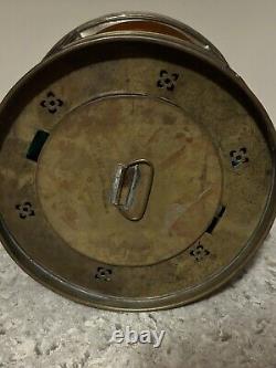Vintage Ships Light Port & Starboard Oil Kerosene Rare 5 Lens Marine Lantern