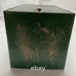 Vintage Smith Victor Coleman Lantern Metal Carrying Case