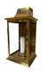 Vintage Solid Brass Pagoda Outdoor Wall Lantern Sconse Light