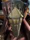 Vintage Spanish Revival/Gothic Wrought Iron Lantern Early To Mid 20th Century