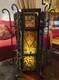 Vintage Spanish Revival/Gothic Wrought Iron Lantern Early To Mid 20th Century