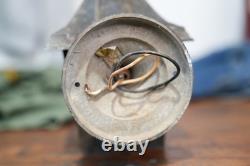 Vintage Storybook Tudor Gothic Lantern Porch Light Fixture Witch Hat Lamp Black
