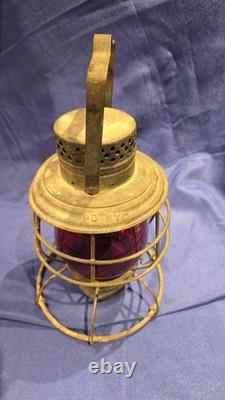 Vintage Super Rare Antique NYPD Lantern By Handlan Co New York City Police PDNYC