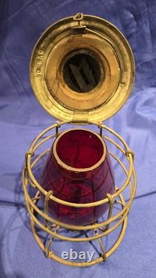 Vintage Super Rare Antique NYPD Lantern By Handlan Co New York City Police PDNYC