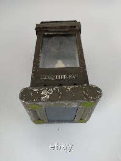 Vintage Swiss Army Dismountable Lantern with Candles WW1 1900 Infantry