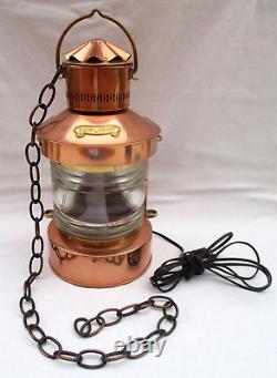 Vintage Toplicht Nautical Dock Light Electric Lantern Corded Hanging/table Lamp