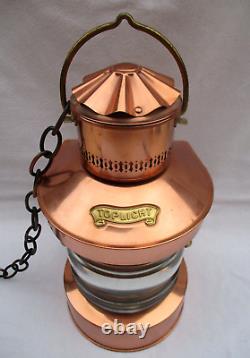 Vintage Toplicht Nautical Dock Light Electric Lantern Corded Hanging/table Lamp