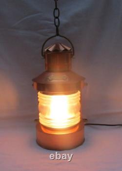 Vintage Toplicht Nautical Dock Light Electric Lantern Corded Hanging/table Lamp