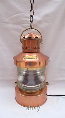 Vintage Toplicht Nautical Dock Light Electric Lantern Corded Hanging/table Lamp