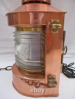 Vintage Toplicht Nautical Dock Light Electric Lantern Corded Hanging/table Lamp