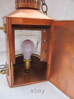 Vintage Toplicht Nautical Dock Light Electric Lantern Corded Hanging/table Lamp