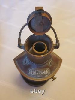 Vintage Tung Woo Copper Brass Masthead Nautical Lantern With Glass