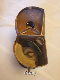 Vintage Tung Woo Copper Brass Masthead Nautical Lantern With Glass